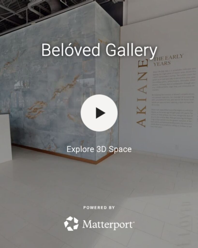 screenshot of matterport scan of the marble falls texas gallery for virtual tours