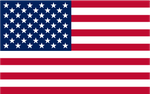 The flag of the United States, featuring 50 white stars on a blue rectangle in the top left corner and 13 red and white horizontal stripes.